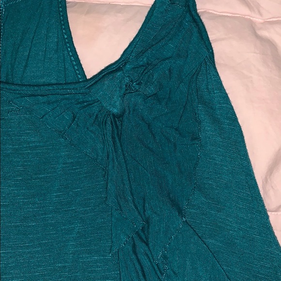 Teal Racer Back Tank - Picture 5 of 8